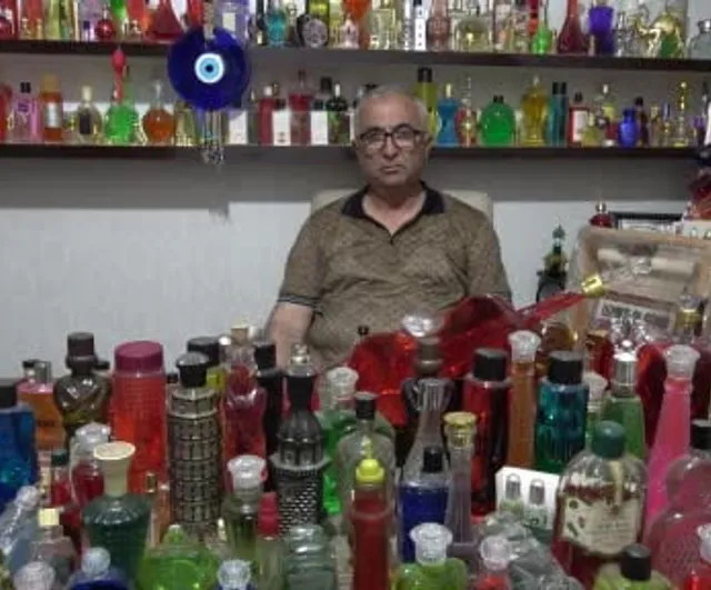 Malatya'da 35 yıllık, 10 bin parçalık kolonya koleksiyonu: İsmet Aladağ satmıyor, korunmasını istiyor
