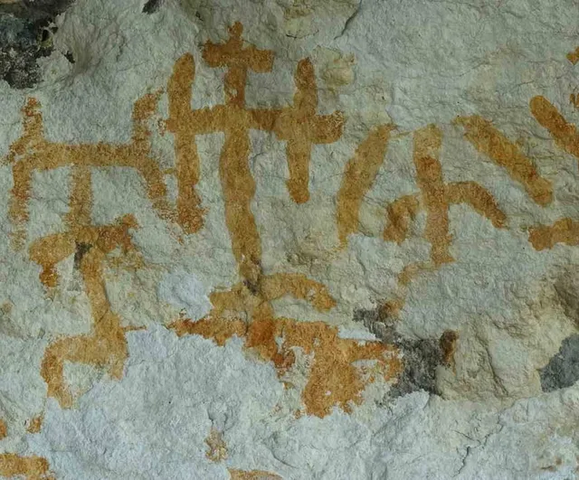 Malatya'da Tohma Kanyonu'nda neolitik dönem izleri taşıyan zengin resimli mağara bulundu