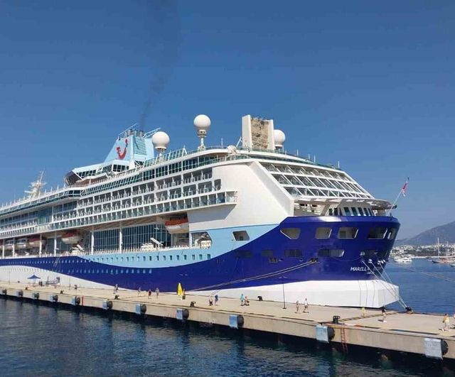 Marella Discovery Bodrum'a 1790 Yolcusuyla Geldi