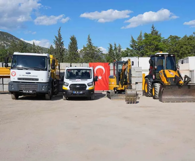 Menteşe Belediyesi Araç Filosunu Güçlendirdi: Altyapı ve Onarım Kapasitesi Artıyor