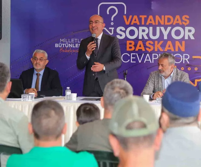 Meram'da Vatandaşla Doğrudan İletişim: 'Vatandaş Soruyor, Başkan Cevaplıyor' Yeniden Başladı