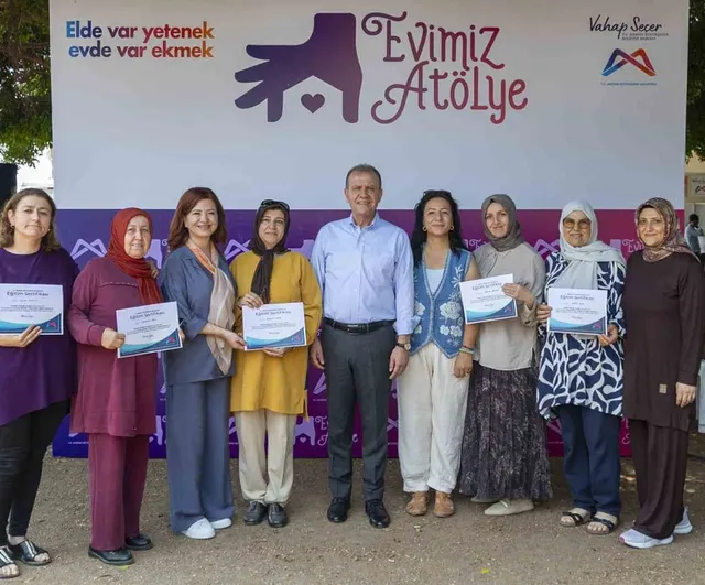Mersin’de kadın emeği sertifikayla taçlandı