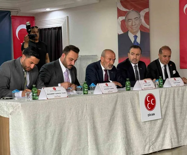 MHP Kızılcahamam ilçe başkanlığı 14’üncü olağan genel kurulunu gerçekleştirdi
