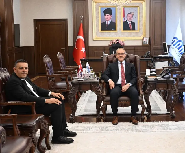 MTSO yönetim kurulu başkanı Sadıkoğlu'ndan Vali Yavuz'a ziyaret