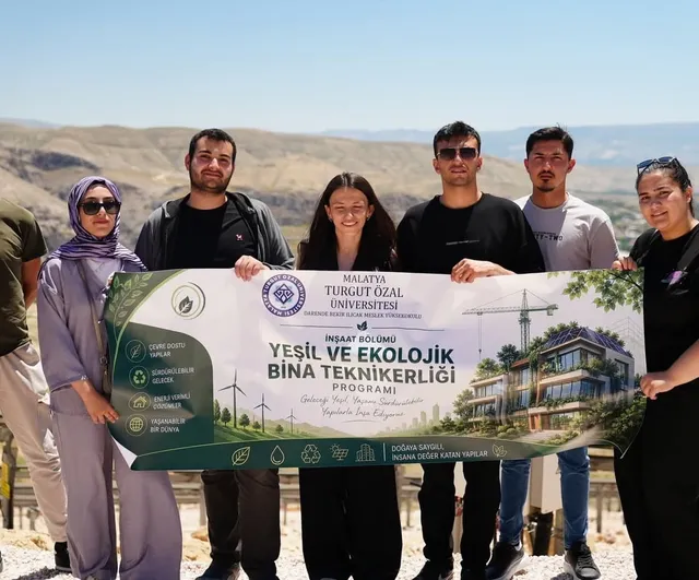 MTÜ öğrencileri Darende'deki GES sahasını inceledi