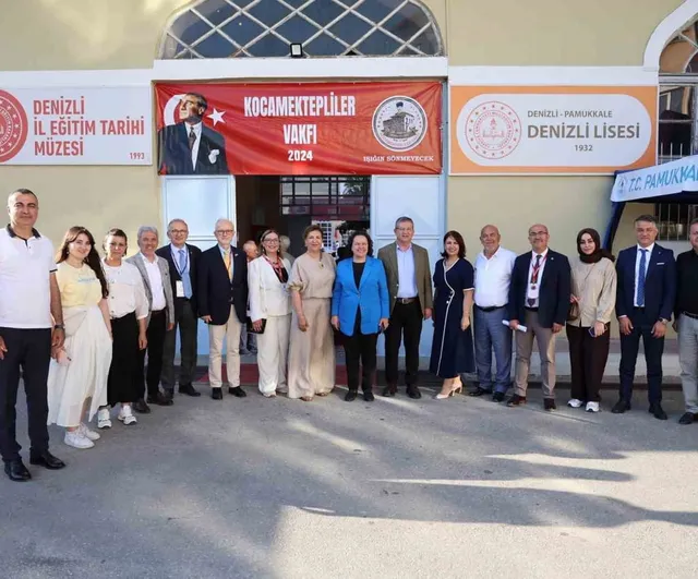Muhammet Subaşıoğlu: 'Kocamektep vazgeçilmezimiz' — Denizli Lisesi'ne destek vurgusu