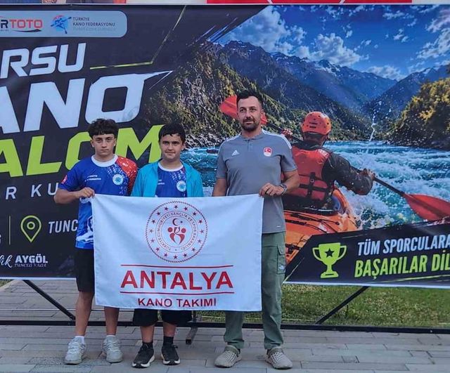 Munzur'da kano heyecanı başladı