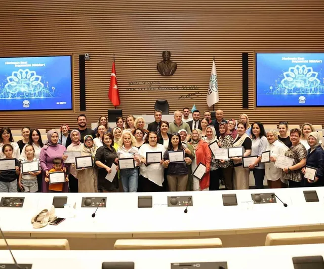 Nilüfer’de sertifikalı kadın gücü