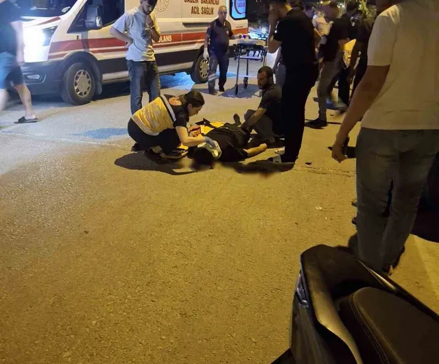 Nizip'te iki motosiklet çarpıştı: 4 yaralı