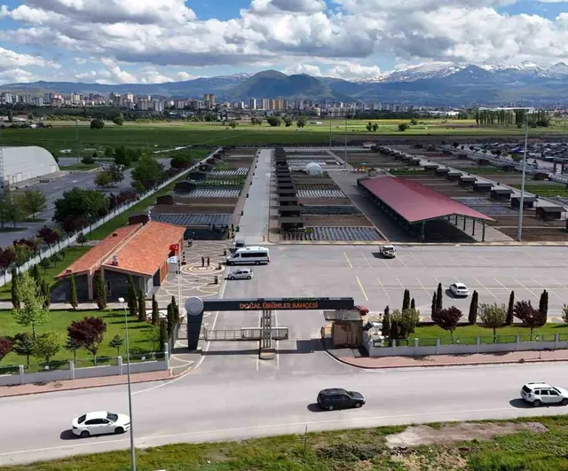 Öğrenciler Doğal Ürünler Bahçesi'nde uygulamalı eğitim aldı