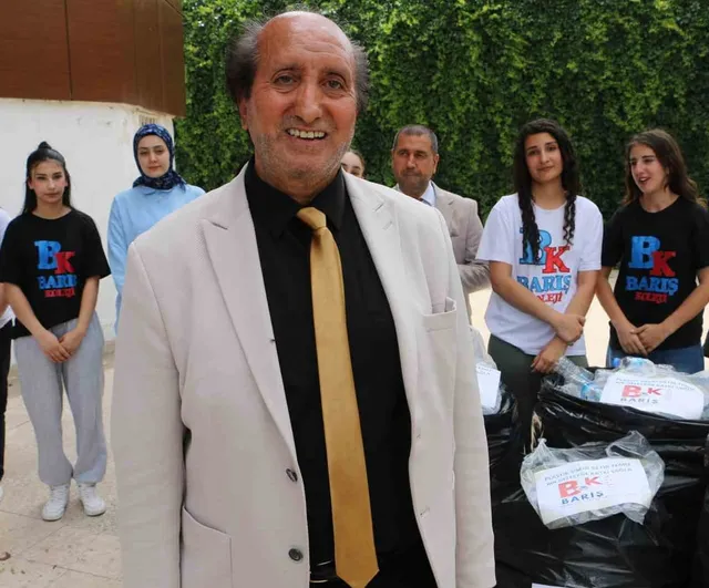 Öğrencilerden çevre duyarlılığı ve dayanışma örneği