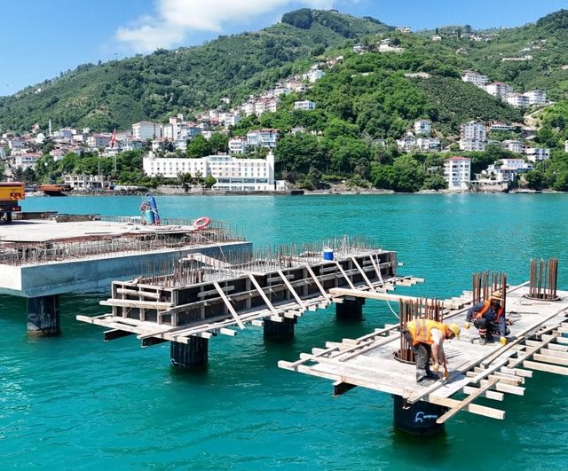 Ordu, Atatürk Rıhtımı'nı 410 Metreye Uzatarak Kruvaziyer Turizmine Hazırlanıyor