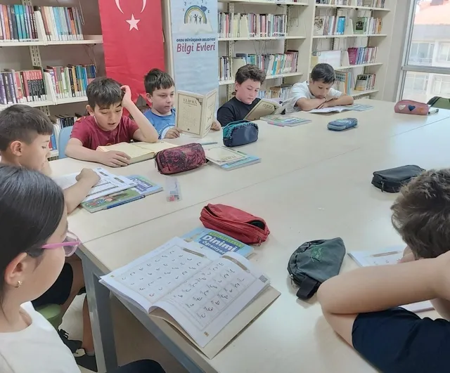 Ordu'da bilgi evleri yaz etkinliklerine ilgi artıyor