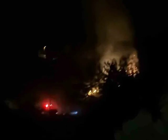 Ormanlık alandaki yangın ekiplerin müdahalesiyle büyümeden söndürüldü