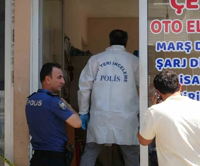 Oto elektrik ustası iş yerinde ölü bulundu
