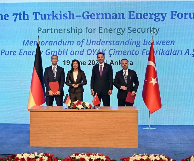 OYAK Çimento ve Pure Energy'den sürdürülebilir gelecek için stratejik ortaklık