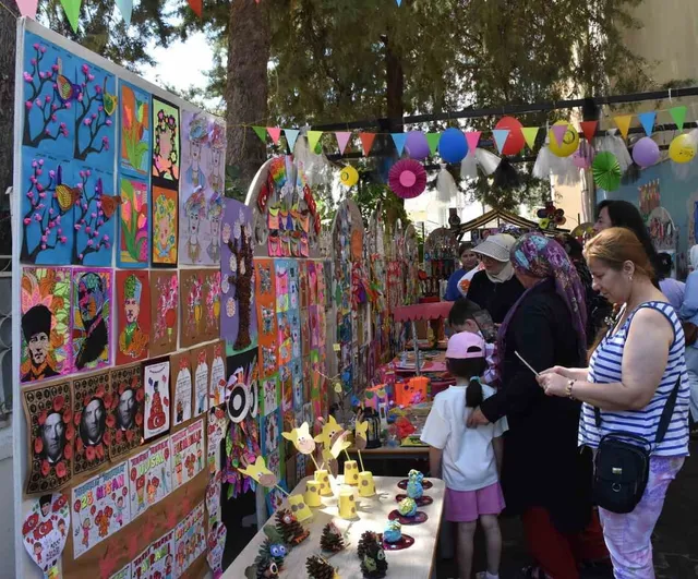 Şahinbey Binevler Ana Sınıfı Öğrencilerinden Geleneksel Yıl Sonu Sergisi