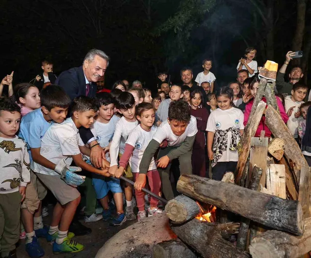 Sakarya'da baba-çocuk kampı düzenlendi