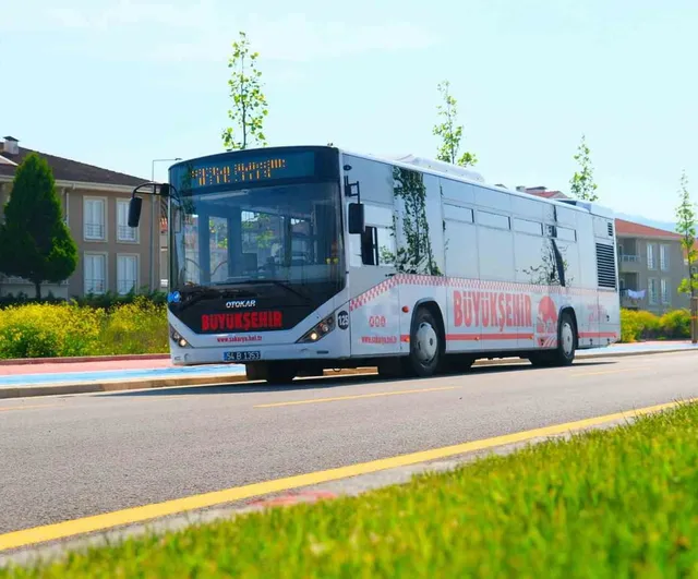 Sakarya'da Kurban Bayramı'nda ücretsiz toplu ulaşım: 180 bin yolcu faydalandı
