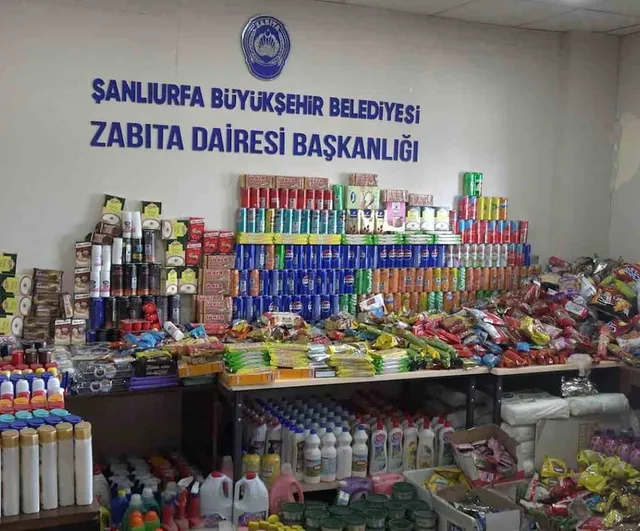 Şanlıurfa'da zabıta denetiminde tarihi geçmiş gıda ürünleri ele geçirildi