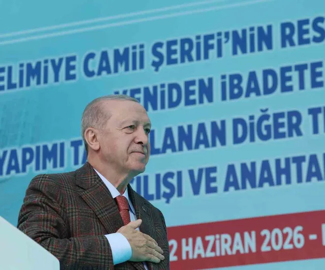 Selimiye camii yeniden ibadete açıldı