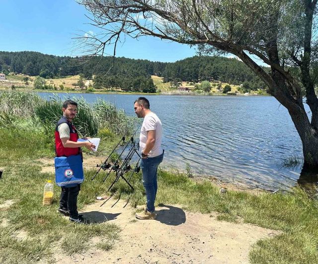 Simav’da amatör balıkçılık denetimleri sürüyor