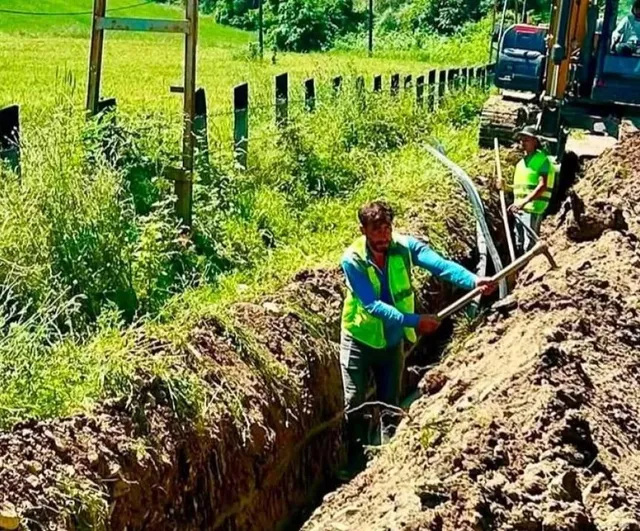 Sinop’ta içme suyu altyapı çalışmaları Gerze ilçesinde sürüyor