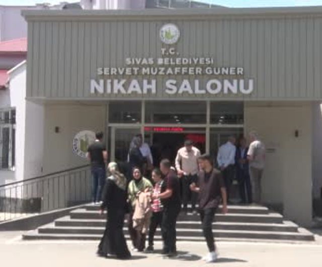 Sivas'ta çiftler 06.06.2026 tarihini tercih etti: Nikâh salonlarında yoğunluk