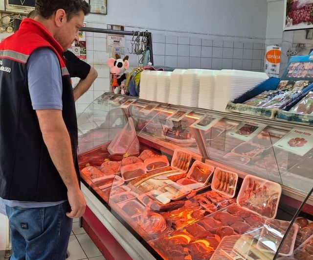 Tekirdağ'da et satış noktalarına sıkı denetim