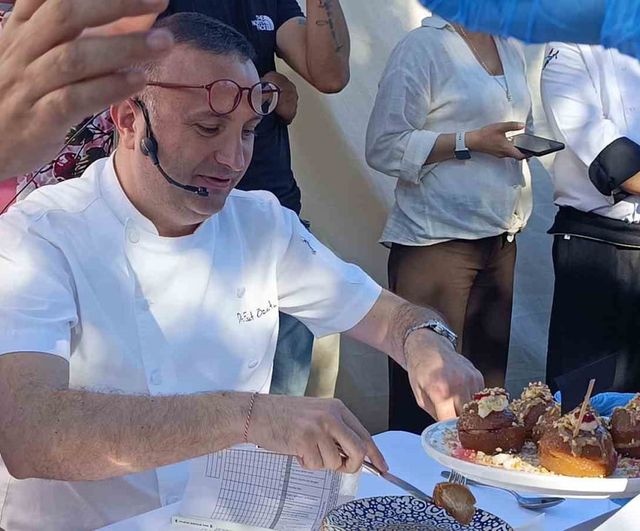 Tekirdağ kiraz festivalinde kirazlı lezzetler yarıştı