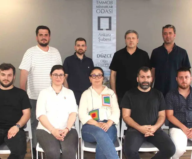 TMMOB Mimarlar Odası Düzce Temsilciliği’nde görev dağılımı yapıldı