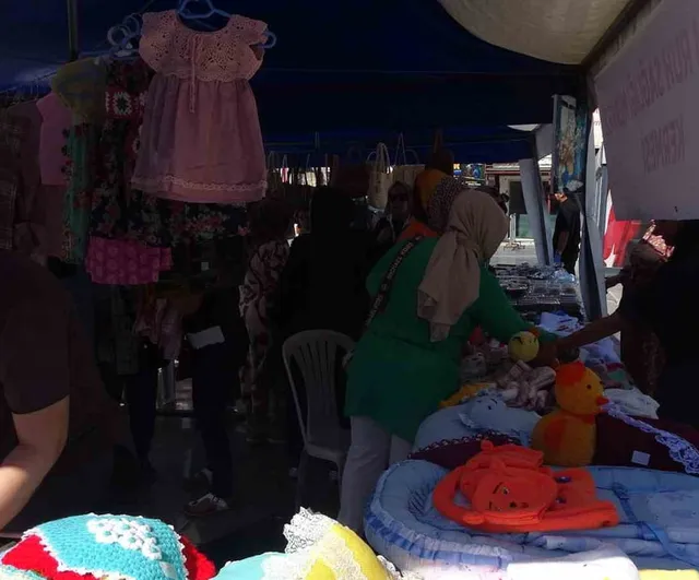 Toplum ve Ruh Sağlığı Merkezi el sanatları sergisi açıldı