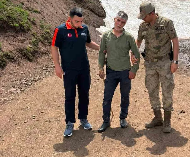 Tunceli Pülümür'de mantar toplamak için araziye çıkan kişi yaklaşık 12 saat sonra sağ bulundu