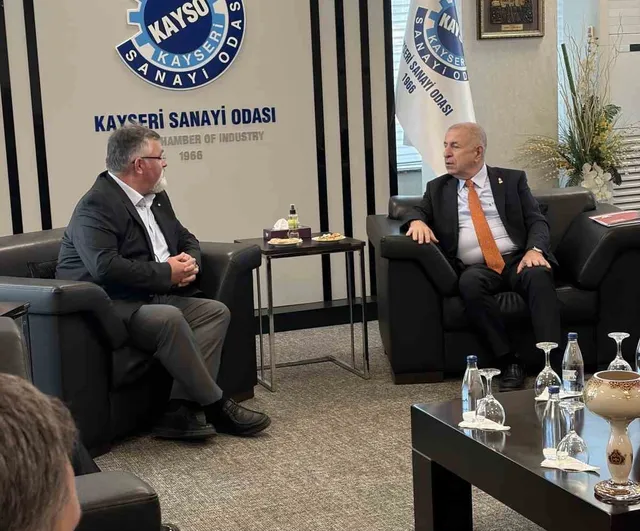 Ümit Özdağ'dan KAYSO ve KTO'ya ziyaret