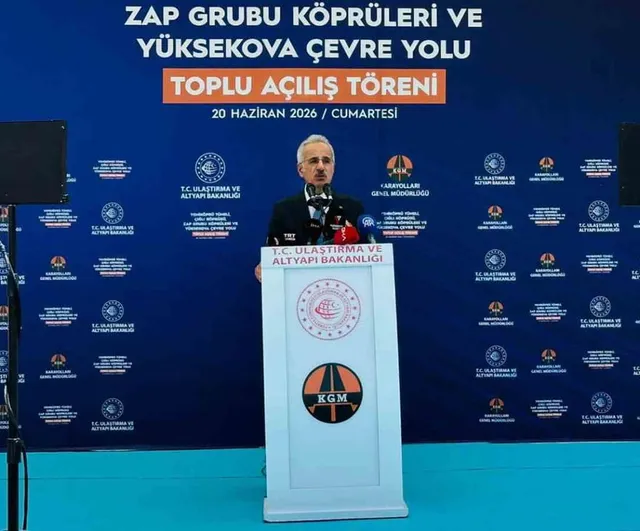 Uraloğlu: Hakkâri'de 'girilmez' denilen vadilere tüneller ve köprüler açılıyor