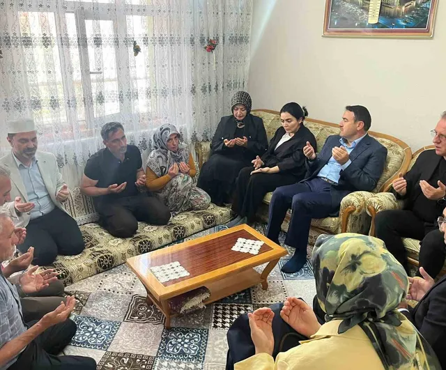 Vali Işın’dan Muhammet Çakıcı ailesine taziye ziyareti