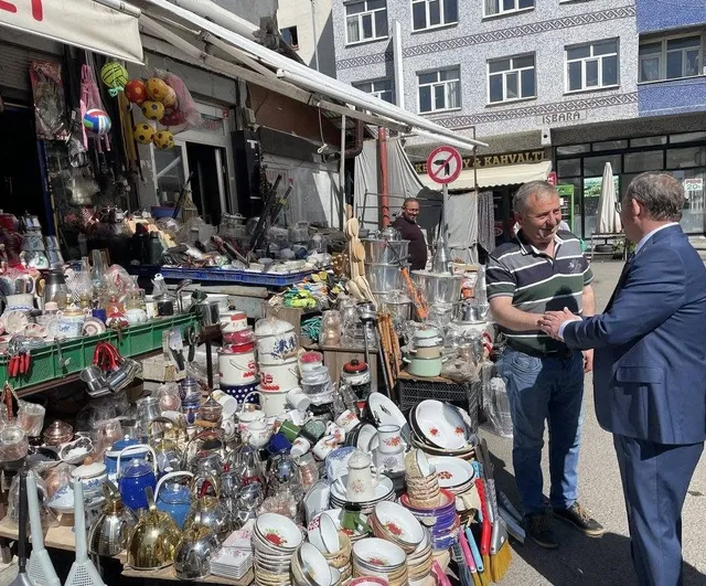 Vali Ziya Polat esnaf ziyaretinde: 'esnafımız şehrimizin can damarıdır'