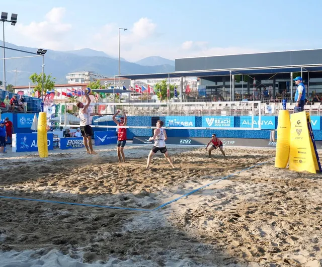 Volleyball World Beach Pro Tour Alanya Challenge başladı