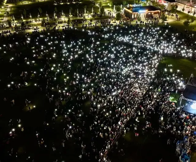 Yeşilyurt’ta Celal Karatüre ilahi konseri yoğun ilgi gördü