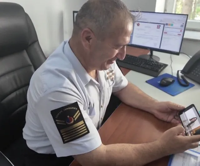 Yozgat'ta jandarma personeline Babalar Günü sürprizi