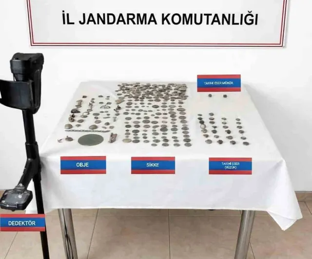 Yozgat'ta Yerköy'de tarihi eser niteliğinde objeler ele geçirildi