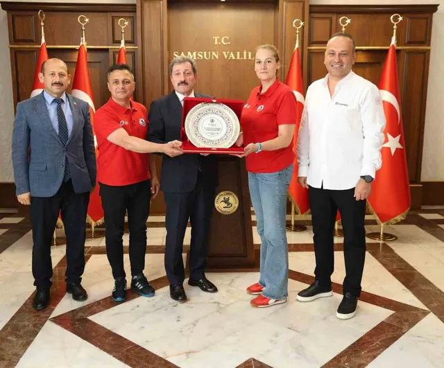16. Samsun Vezirköprü yarışı için güvenlik toplantısı yapıldı