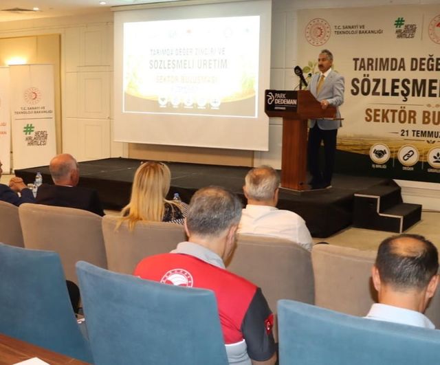 Adıyaman’da tarımda değer zinciri ve sözleşmeli üretim ele alındı