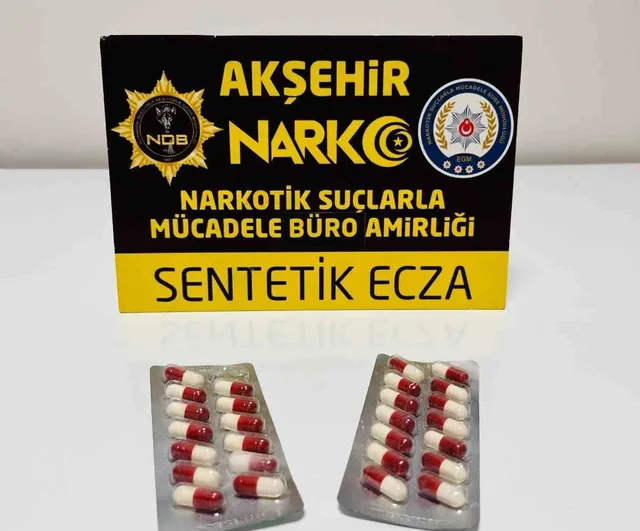 Akşehir'de uyuşturucu operasyonunda 4 kişi tutuklandı