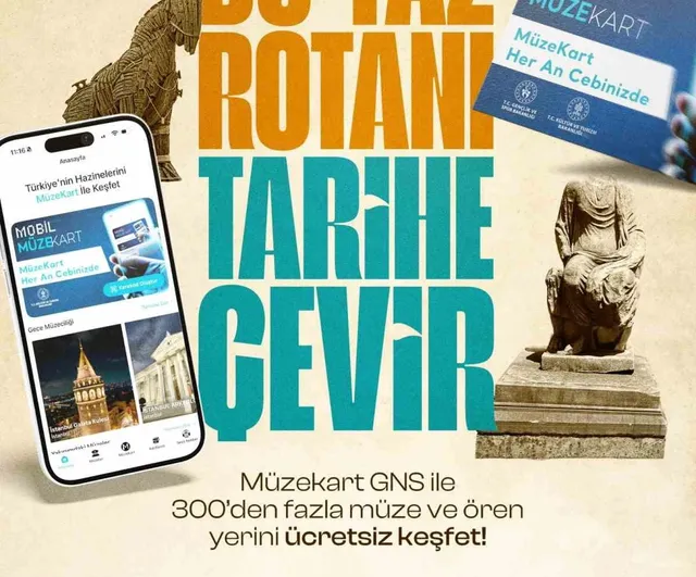 Bakan Bak'tan gençlere ücretsiz Müzekart GNS müjdesi