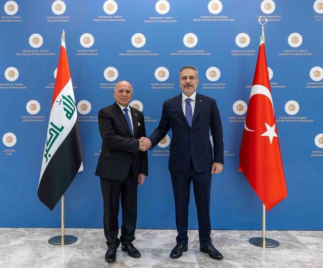 Bakan Fidan Ankara'da Iraklı mevkidaşı Hüseyin ile diplomasi trafiğini güçlendirdi