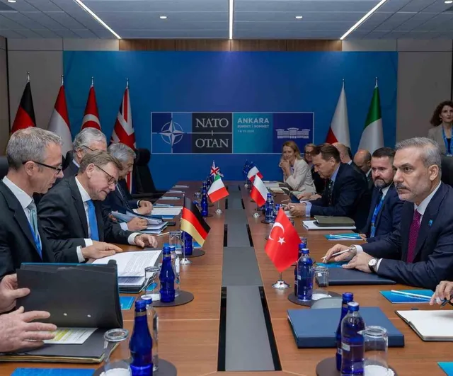 Bakan Fidan, NATO Ankara Zirvesi marjında kısıtlı katılımlı toplantıya katıldı