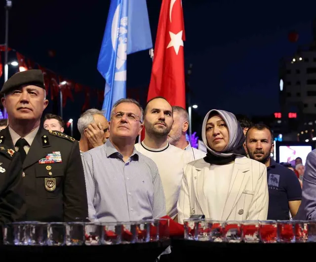 Başkan Özdoğan 15 Temmuz anma programında: "15 Temmuz’u unutmayacağız, unutturmayacağız"