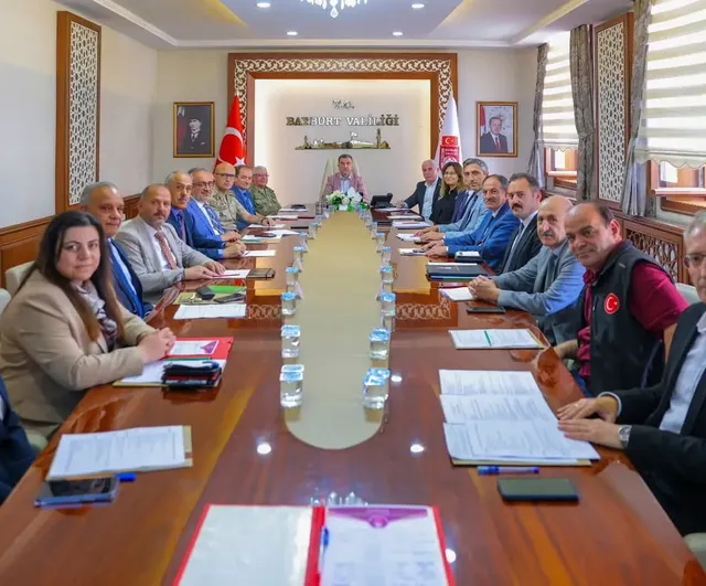Bayburt’ta 15 Temmuz hazırlıkları toplantıda ele alındı