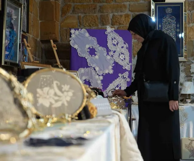 Bayburt’ta kadınlar geleneksel el sanatlarını modern tasarımlarla buluşturdu